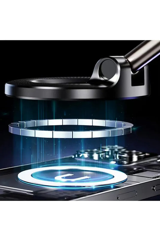 Araç Telefon Tutucu 360 Derece Vakumlu Tasarım Magsafe Magnetik Telefon tutacak Araba Oto Aksesuar