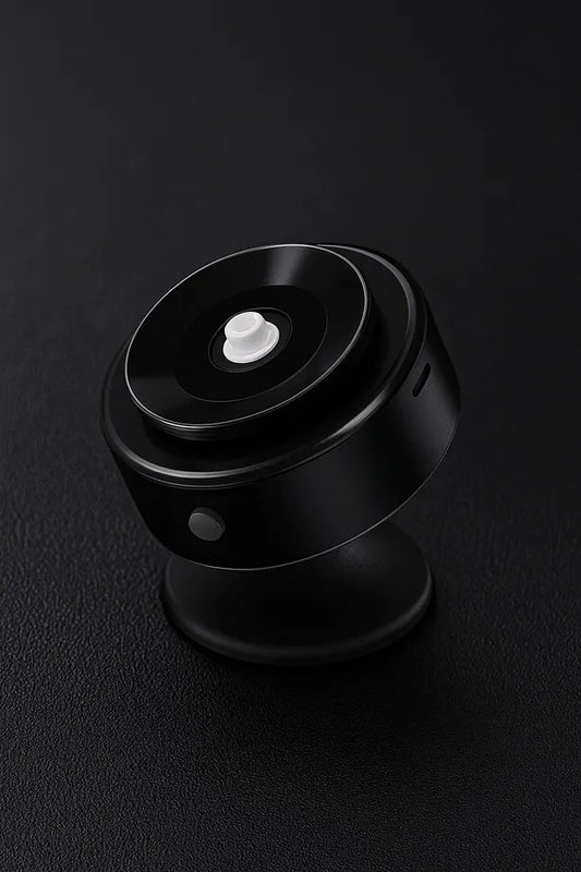 Vakumlu Manyetik Telefon Tutucu | Şarj Edilebilir, 360° Dönebilen,Araç İçi & Masa Üstü Kullanım