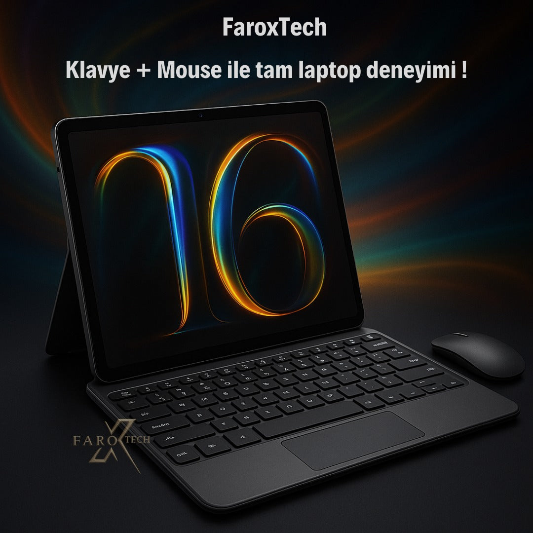 16 Pro Max Tablet - 10.1” Fhd Ekran, Android 13, 13MP Kamera, Bluetooth & Wifi
