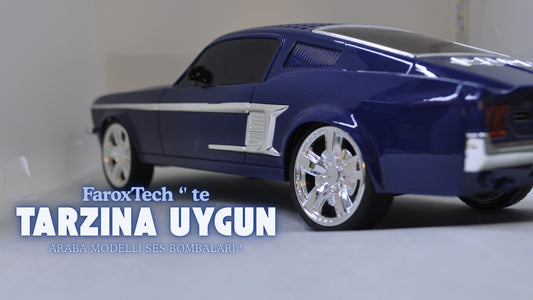 Araba Model Bluetooth Hoparlör | Led Işıklı Taşınabilir Ses Bombası