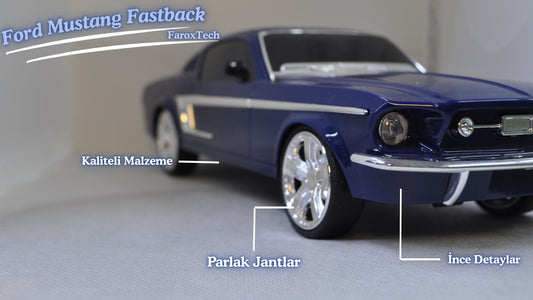 Bluetooth Araba Modeli Hoparlör | USB, SD Kart, Aux, Güçlü Ses Çıkışı | Klasik Araba