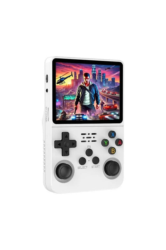 R36S Retro El Oyun Konsolu 64GB - 15000+ Klasik Oyun - 3.5” IPS Ekran, Psp Ps1 Nes Gba Nds Desteği
