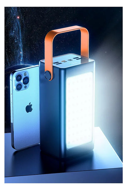 70.000mAh Solar Şarjlı Taşınabilir Powerbank | LED Ekranlı Yüksek Kapasiteli Harici Batarya