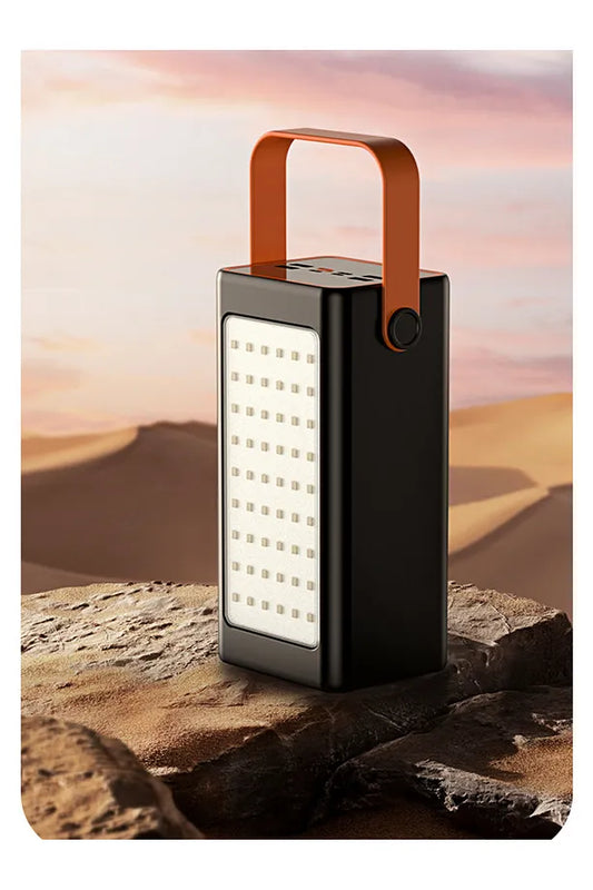 70.000mAh Solar Şarjlı Taşınabilir Powerbank | LED Ekranlı Yüksek Kapasiteli Harici Batarya