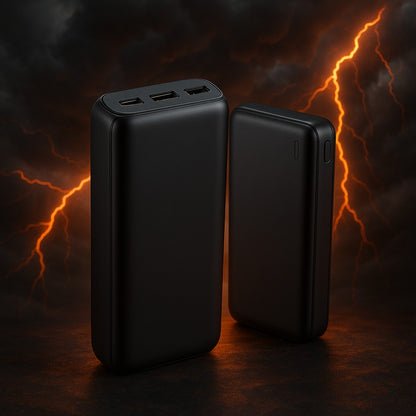 30.000mAh Solar Şarjlı Taşınabilir Powerbank | LED Ekranlı Yüksek Kapasiteli Harici Batarya