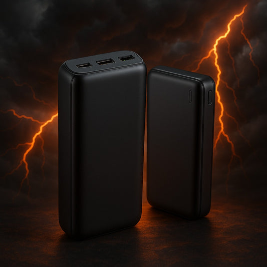 30.000mAh Solar Şarjlı Taşınabilir Powerbank | LED Ekranlı Yüksek Kapasiteli Harici Batarya