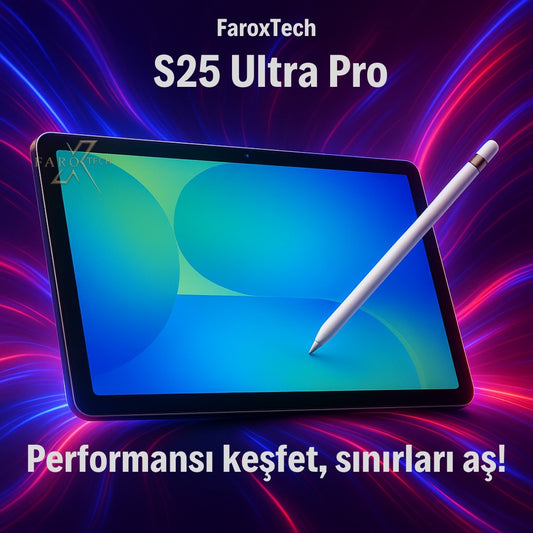 S25 Ultra Pro Tablet 10.1” | 16GB Ram + 512GB Rom | Android 13 | Full Hd Ekran