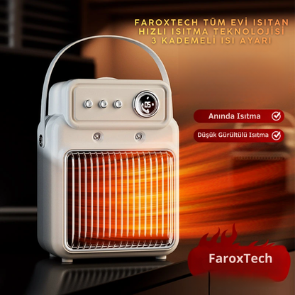 Akıllı Nemlendirme Isıtıcısı – Ortamı Kurutmadan Sıcaklık Sağlar - Hassas Ciltler - Ultra Sessiz