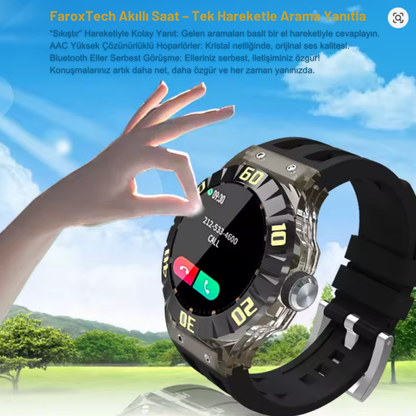 Akıllı Spor Saat – IP67 Suya Dayanıklı, Sağlık Takibi, Bluetooth Arama, Uzun Pil Ömrü