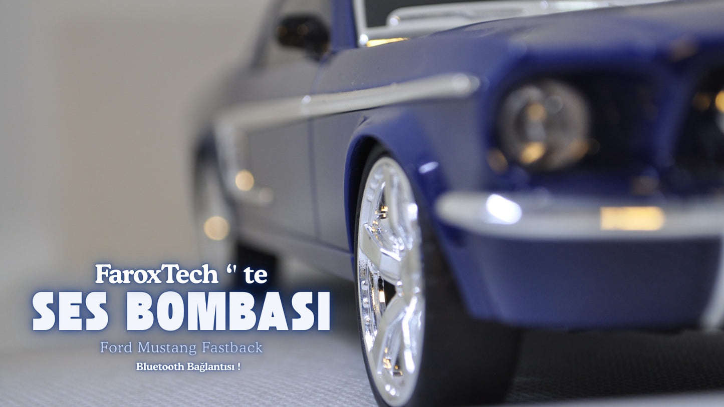 Bluetooth Araba Modeli Hoparlör | USB, SD Kart, Aux, Güçlü Ses Çıkışı | Klasik Araba