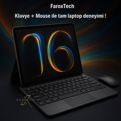 16 Pro Max Tablet - 10.1” Fhd Ekran, Android 13, 13MP Kamera, Bluetooth & Wifi