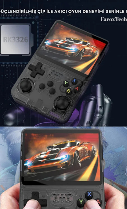 R36S Oyun Canavarı | 15.000+ Yüklü Oyun | HD IPS Ekran | Retro El Konsolu