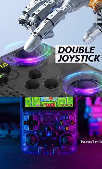 R36S Oyun Canavarı | 15.000+ Yüklü Oyun | HD IPS Ekran | Retro El Konsolu