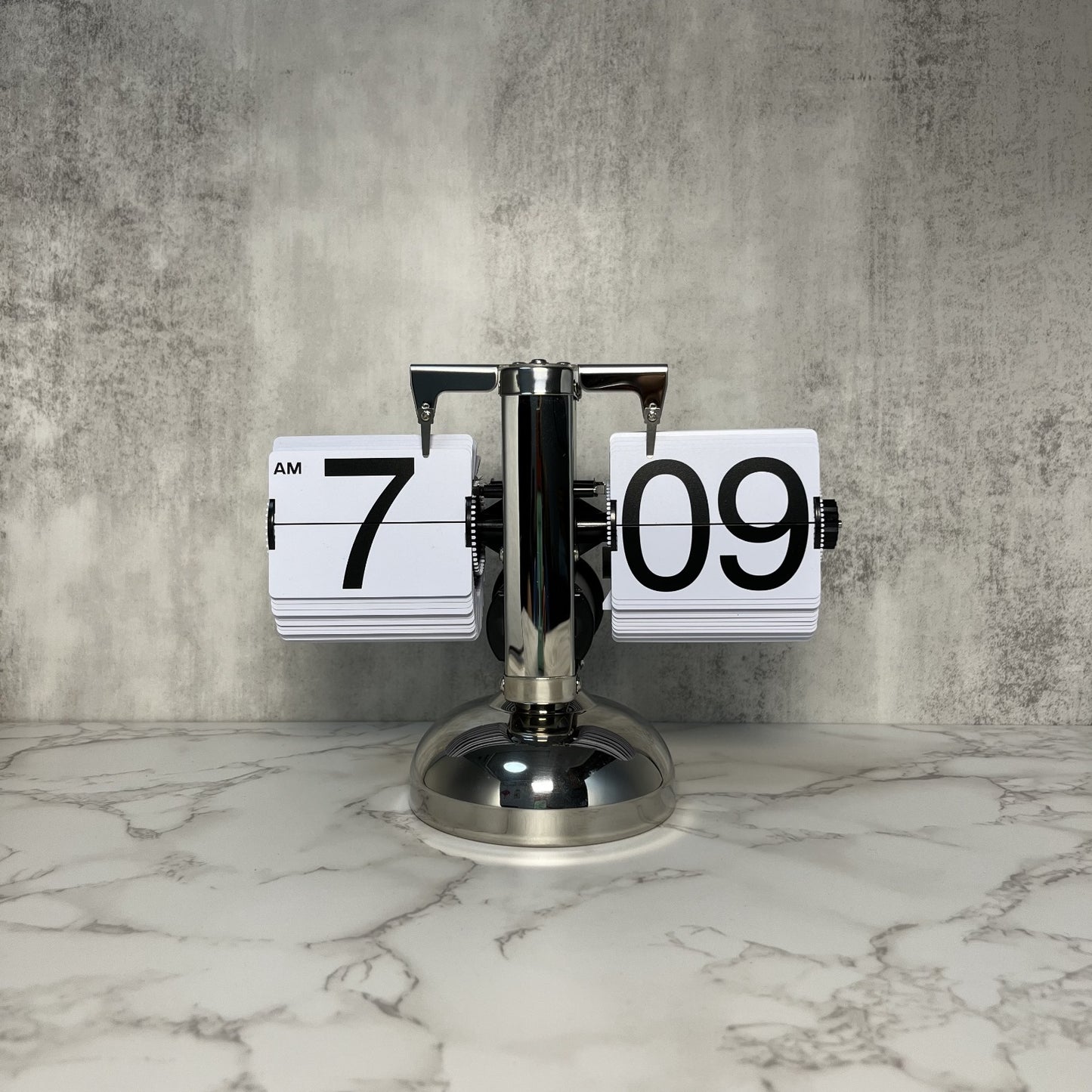 Modern Tasarım Yaprak Saat | Şık Retro Flip Clock Masa Saati