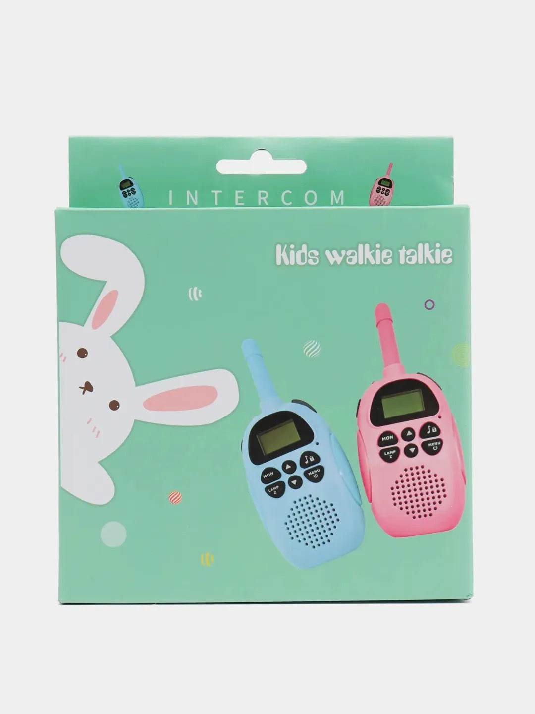 Renkli Çocuk Telsiz Seti – 2’li Walkie Talkie, Uzun Menzilli, Eğlenceli Oyun Telsizi