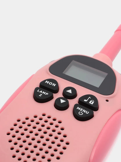 Renkli Çocuk Telsiz Seti – 2’li Walkie Talkie, Uzun Menzilli, Eğlenceli Oyun Telsizi